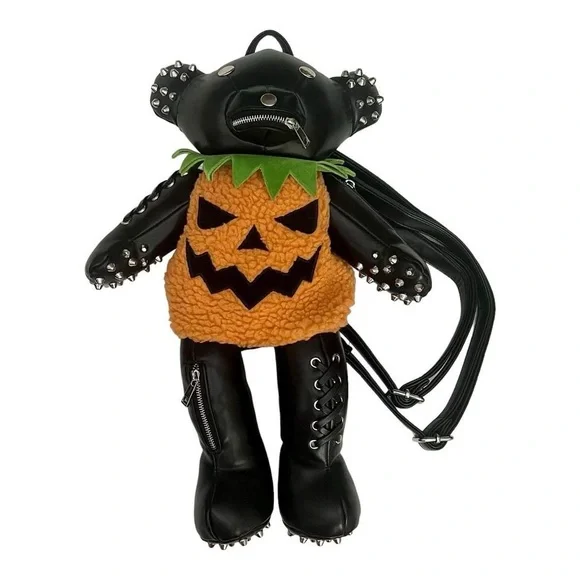 Pumpkin Bear Backpack Trick or Sweet Bear Plush Care Bears Bag | Care Bears  main image 3